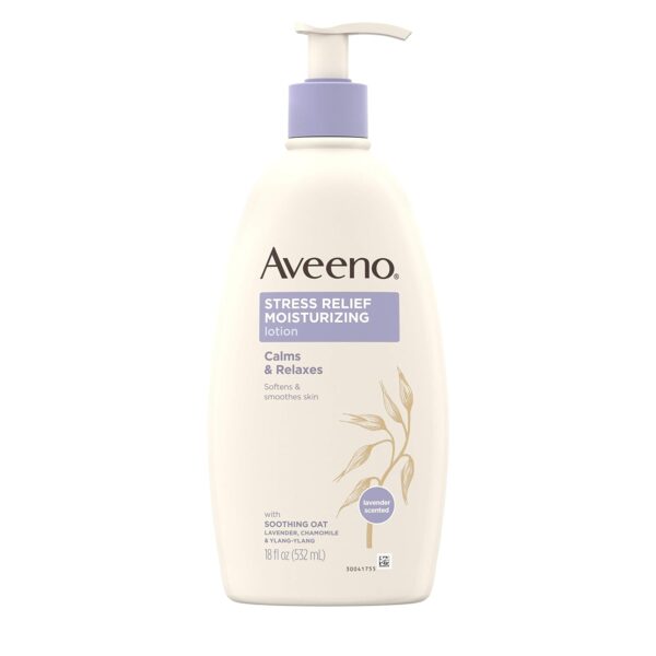 Aveeno Stress Relief Moisturizing Body Lotion with Lavender,