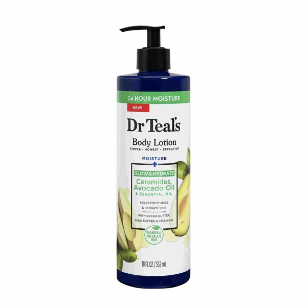 Dr Teal's Body Lotion with Ceramides & Avocado Oil 532ml