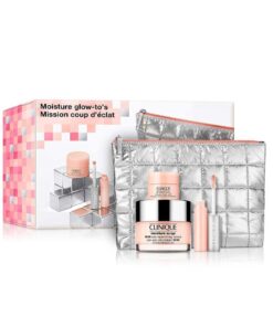 Clinique-4-Pc-Moisture-Glow-To-Skin-Care-Makeup-Gift-Set. deeptot