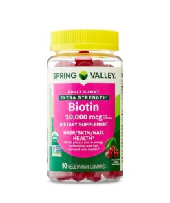 Spring-Valley-Bioten-Supplement-Gummies-for-Hair,-Skin-&-Nails. deeptot