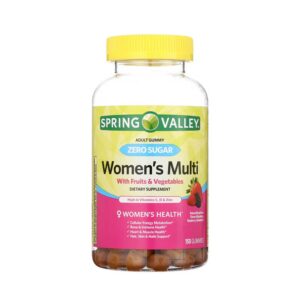 Spring-Valley-Zero-Sugar-Women's-Multi-Gummies. deeptot