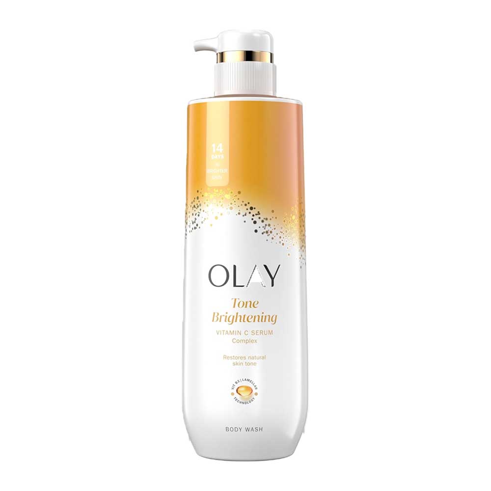 Olay-Tone-Brightening-Exfoliation-Body-Wash,-with-Vitamin-C-Serum-591ml