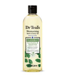 Dr Teal’s Moisturizing Bath & Body Oil Eucalyptus & Spearmint 260ml