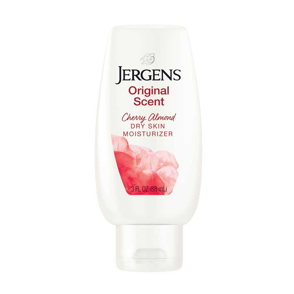 Jergens Cherry Almond Body Lotion Moisturizer for Dry Skin 88ml