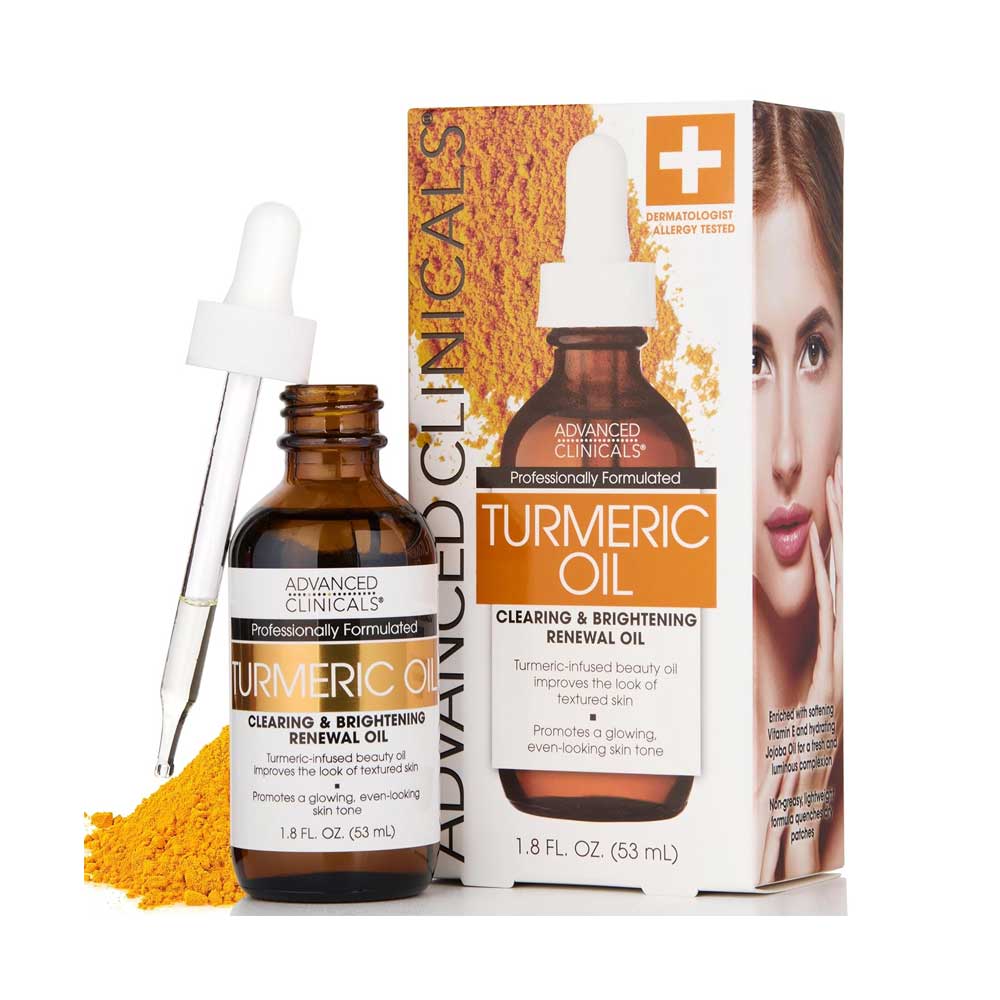 Advanced Clinicals Turmeric Oil Serum 53ml