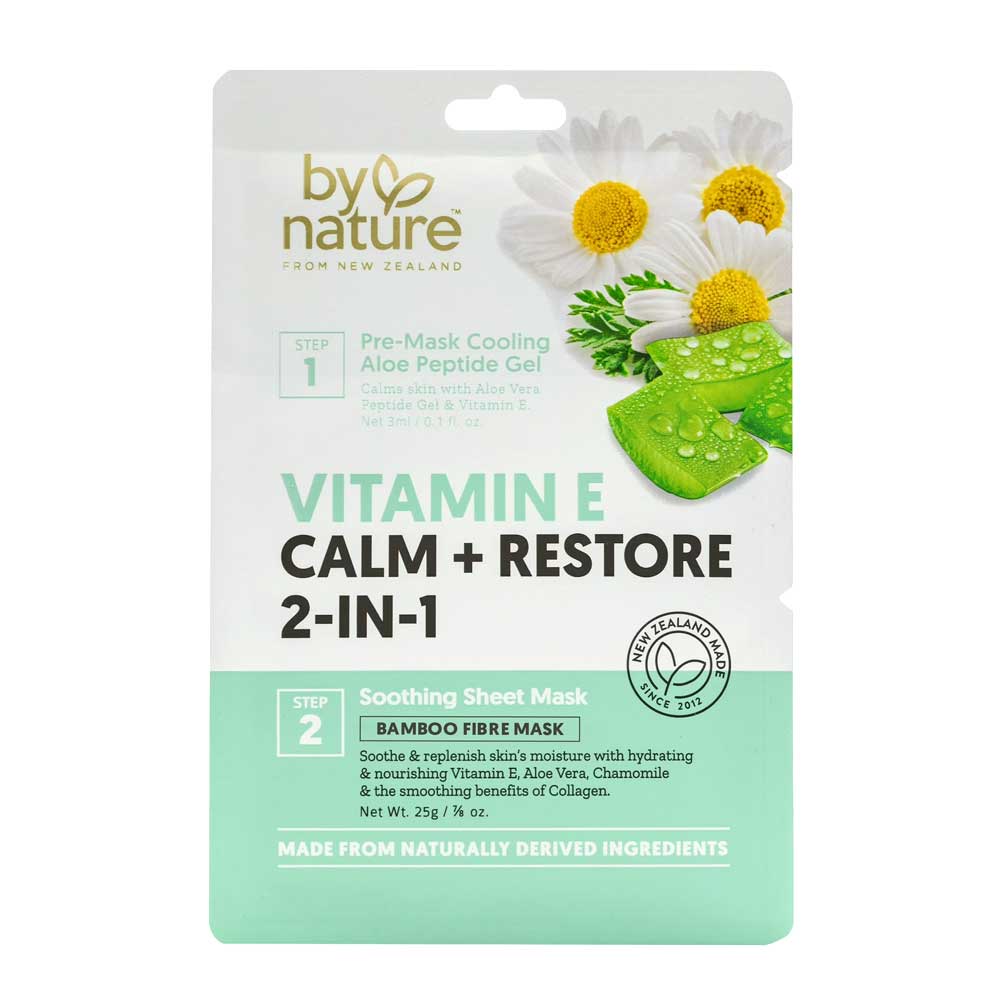 By Nature Vitamin E Calm + Restore 2-IN-1 20g