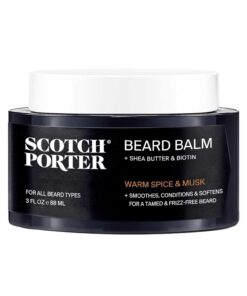 Scotch Porter Beard Cream, Warm Spice & Musk 88ml